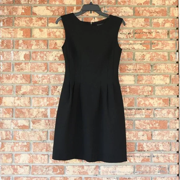 White House Black Market Black Dress - Picture 1 of 3
